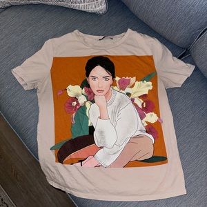 Print tshirt, Zara